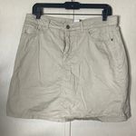 Croft & Barrow  10 stretch khaki pocket skort Photo 0