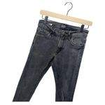 Jack & Jones Womens Glenn Slim Skinny Jeans Black Pockets Dark Wash Low Rise 28 Photo 3