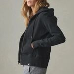 American Giant Womens Black Full Zip Hoodie Sweatshirt XL Cotton Made USA Photo 6