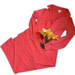 Venus coral front tie knotted maxi dress Photo 3