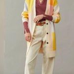 Anthropologie Amadi Lexie Colorblocked Cardigan sz M nwt Photo 0