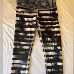 Lululemon  Athletica Black White Capri Leggings athleisure athletic summer Photo 0