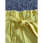 Source Unknown Women’s high waist Yellow Paper Bag shorts‎ size large Photo 2