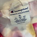 Champion Pink & Orange Tie-Dye Sports Bra & Shorts Set Size XL Photo 7