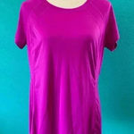 Xersion  bright purple slim fit workout athletic shirt in size large Photo 0