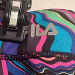 FILA  | Sport Running Multicolored Rainbow Wave Capri Leggings Size Large Photo 1
