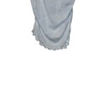 ZARA  Women's‎ Top Ruched Tube Strapless Stretch Cotton White Sz. Small NWT Photo 1