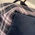 Burberry Blue Label Black and White Plaid Tote - tiny holes in corners Photo 10
