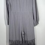 Rusty USA bell bottom jumpsuit w/ lace detail women’s size s bohemian Purple Photo 1