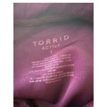 Torrid  Purple Athletic Hooded Sweatshirt  Photo 7