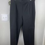 Eddie Bauer Women's Size 16 Black Stretch Cotton Pants NWT Side Zip Classic Fit Photo 0