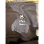 GapFit Eclipse High Rise Black Leggings Small 7/8 Yoga Workout Athleisure Gym Photo 2