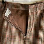 Petite Sophisticate  100% Wool Plaid Lined Skirt Size 14 Photo 2
