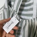 fab'rik Abigail Stripe Sleeveless Ruffle Hem Summer Maternity Maxi Dress - fab’rik NWT Photo 10