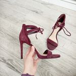 Gianni Bini Burgundy Stiletto Heels Photo 1