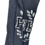 PINK - Victoria's Secret  Sequin Bling Gray Foldover Waist Leggings Yoga Pant S Photo 7