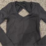 Lorna Jane  open back Black Long Sleeve active Women's Top Photo 14