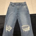 American Eagle  High-Rise Mom Jeans Distressed Photo 0
