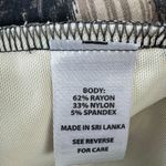 Spartina 449  Maren Kick Flare Pull-On Pant Botanic Garden Ikat Dot‎ Sz S NWT Photo 5