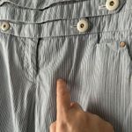 Anthropologie  Leifsdottir Marine Striped Cuffed Pants Size 10 Photo 3