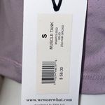 We Wore What  Solid Muscle Tank in Fair Orchid Photo 7