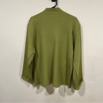 Eileen Fisher Green Boiled Wool Blazer XL Minimalist cardigan jacket oversized Photo 7