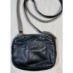 Bruno Rossi Firenze Women's Small Leather Black Crossbody Bag Made in Italy Photo 3