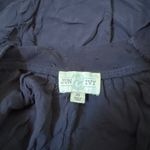 Francesca's Boutique  Babydoll Navy Tank Top Photo 2