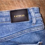 EXPRESS  Curvy High Rise Mom Jeans | Straight Leg Distressed | Size 8 Photo 7
