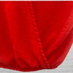 BiBi Tie Shoulder Wrap Top Red M/L Casual Chic Size L Photo 11