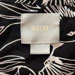 Anthropologie  Maeve Shirt Womens 0 Black White Bird Print Button Up‎ Novelty Photo 5