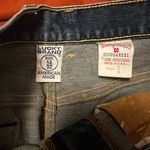 Lucky Brand Vintage  denim skirt side slit 100% cotton size 14/32 Photo 5