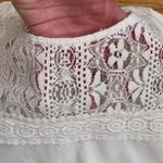 Anthropologie Anthro Erin + Ali Lace & Fringe Top Photo 3