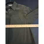 kim rogers  Hunter Green Shacket Jacket Size Medium Petite  Coat Photo 7