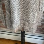 eight eight eight  Gray Chevron Knit Sweater Size S Photo 1