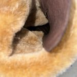 Sam Edelman  Winsford Brown Leather Lace Up Clogs Fur Booties Size 6.5M festival Photo 9