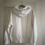 ZARA Women’s White Hoodie Size Large Photo 2