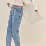 Pretty Little Thing Light Blue Straight Leg Jeans Photo 0