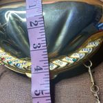 Gold Plated Crossbody Evening Bag with different colors and sparkling Cr… Photo 8