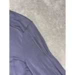 Garnet Hill Lyocell TENCEL Soft Purple Blouson Tee Photo 5