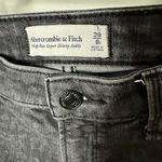 Abercrombie & Fitch Curve Love High Rise Super Skinny Ankle leopard print Jean Photo 1