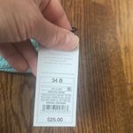 Shade & Shore  Teal Women's Bikini Top Size 34B New with Tags Photo 1