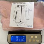 H&M Satin Button-Down Shirt in Blush Photo 7