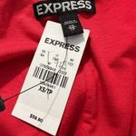 EXPRESS ‎ Flirty Rainbow  Chevron Print Slip Mini Dress Lined NWT $60 Size XS Photo 7