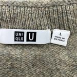 Uniqlo  Premium Lambswool Crew Neck Long Sleeve Dress 291-452134 Photo 2