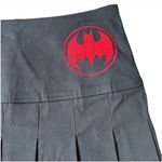Dolls Kill NWT x DC You Summoned Me Pleated Mini Skirt XS Batman High Rise Punk Photo 1
