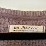 Free People  Santa Clara Thermal Waffle Knit Long Sleeve Womens Small Photo 3