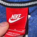 Nike  Women’s Hoodie Full Zip Blue Vintage White Logo Size M EUC Photo 4