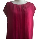 Adrianna Papell  Pleated Front Sleeveless Blouse Photo 1