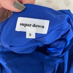 superdown Blue Open Back Mini Dress Photo 6